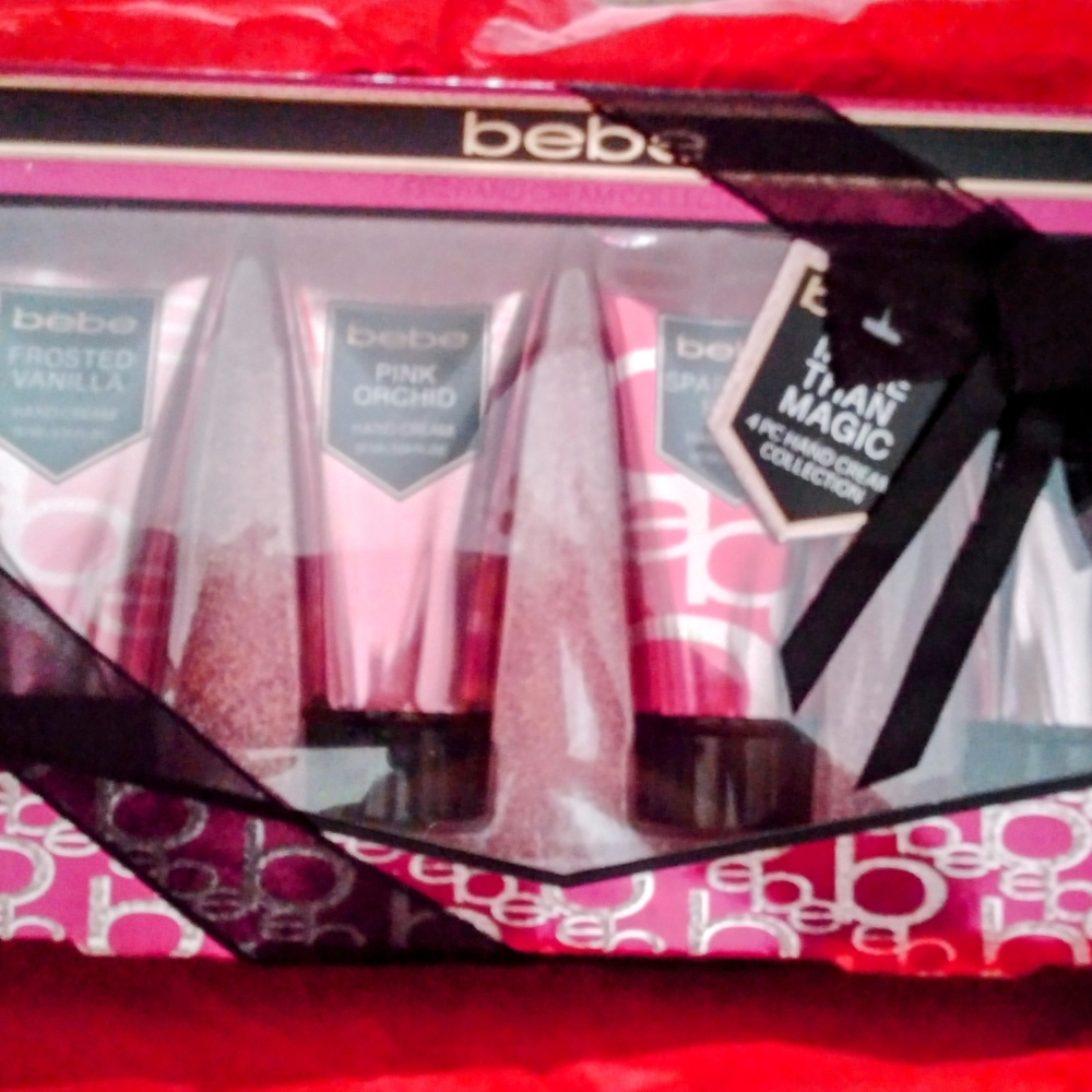 Bebe Fragrance Gift Set - Pink and Black